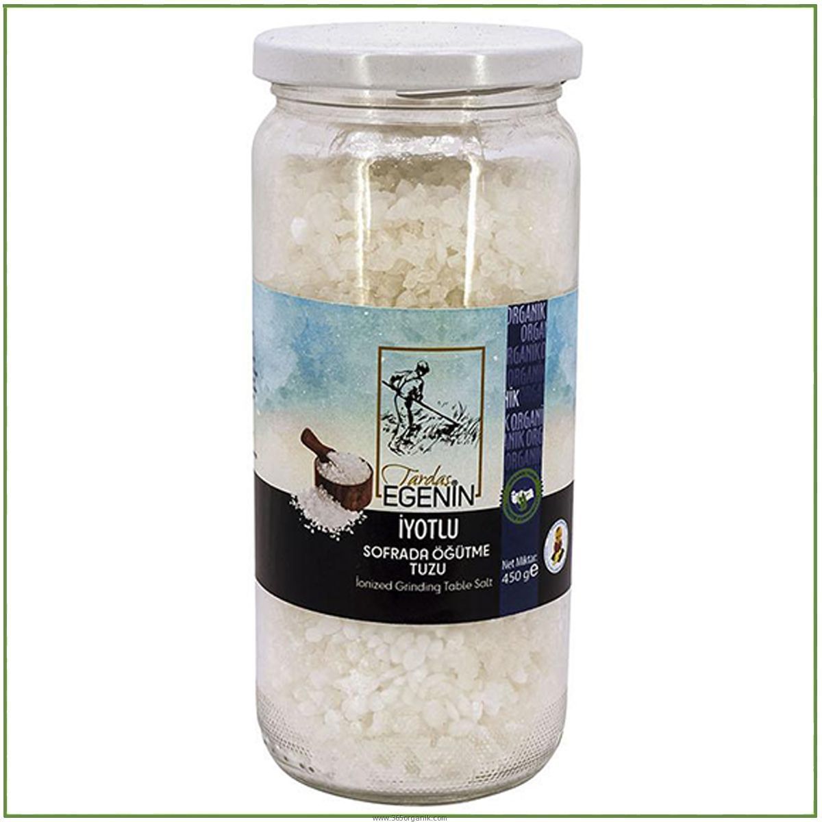 Tardaş Egenin İyotlu Kalın Deniz Tuzu 450 Gr. | Tuzlar