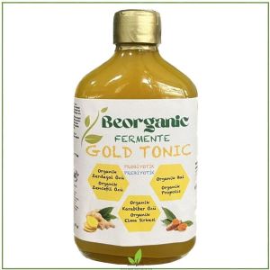 Beorganic Organik Ginger Gold Tonic Sarımsaklı 186 CC