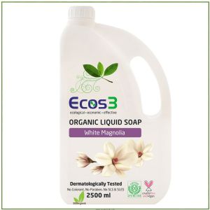 ECOS3 Organik Sıvı Sabun Beyaz Manolya 2500 ml