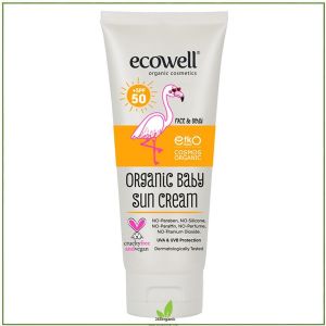 Ecowell Organik Bebek ve Çocuk Güneş Kremi Spf 50 - 110 gr