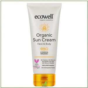 Ecowell Organik Güneş Kremi Spf 50 - 110 gr