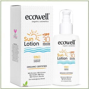 Ecowell Organik Güneş Losyonu 30 Spf 150 ml