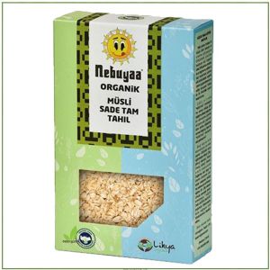 Nebuyaa Organik Müsli Sade Tam Tahıl 300 Gr