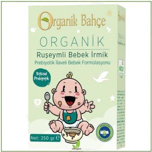 Organik Bahçe Organik Ruşeymli Bebek İrmik 310 Gr
