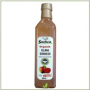 Sazlica Organik Elma Sirkesi 12 Ad 500 Ml Organik Sirkeler Organik Urunler Alisveris Sitesi 0549 3300 365 0232 3300 365