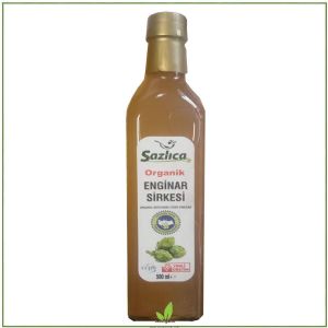Sazlıca Organik Enginar Sirkesi 500 ml
