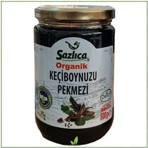 Sazlıca Organik Keçiboynuzu Pekmezi 800 Gr