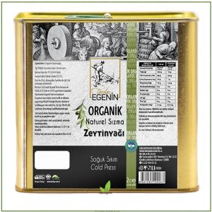 Tardaş Egenin Organik Sertifikalı Sızma Zeytinyağı 2 Lt