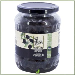 Tardaş Egenin Organik Sofralık Siyah Zeytin - 420 gr